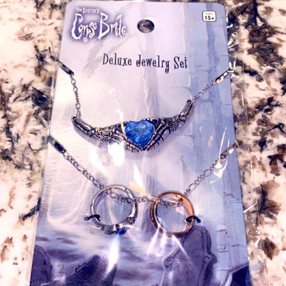 Corpse bride ring set 💙